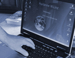 EDV Schulung am Laptop